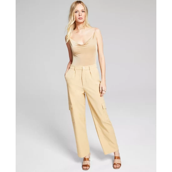 Best deal ๐งจ And Now This ๐ฉ Women's Oversized One-Button Blazer Cream โญ - Image 2