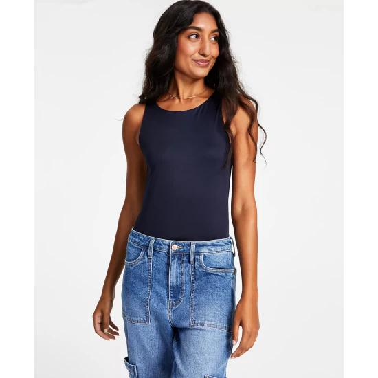 Wholesale ๐คฉ And Now This ๐ฉ Women's Faux Leather High Rise Pull-On Leggings Chocolate ๐ฅ - Image 2