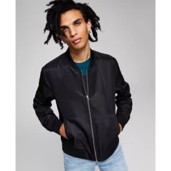 Brand new 🧨 And Now This Men's Lightly Filled Bomber Jacket Black ❤️