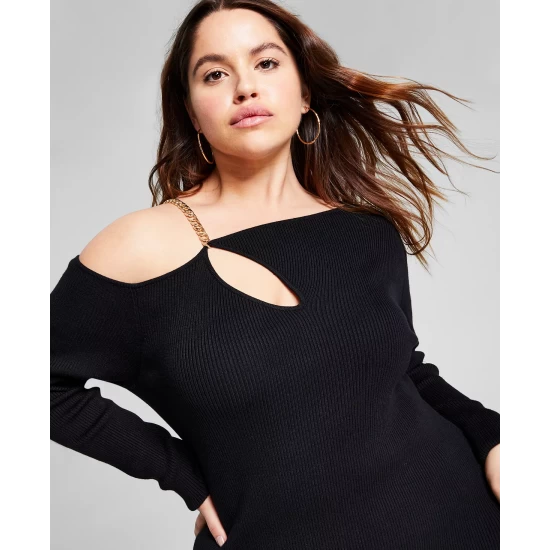 Hot Sale ๐ And Now This Trendy Plus Size Ribbed Side-Slit Maxi ๐ Dress Moss Green ๐ฅ