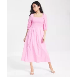 Promo ๐ฅฐ And Now This ๐ฉ Women's Ruched Long-Sleeve Knit Top White ๐