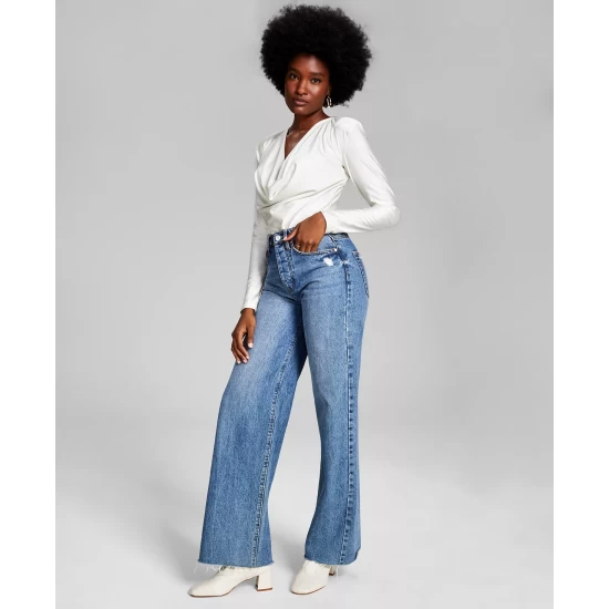 New โญ And Now This Cowlneck Bodysuit Black ๐ฏ - Image 7