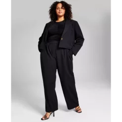 Coupon 👏 And Now This Trendy Plus Size Satin Button-Front 👚 Shirt Midnight ❤️