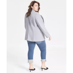 Brand new 😍 And Now This Men's Solid Fleece Polo Long-Sleeve Sweatshirt Evening Blue 😀