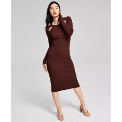 Outlet ⭐ And Now This 👩 Women's High-Rise Split-Leg Trousers Black 🤩