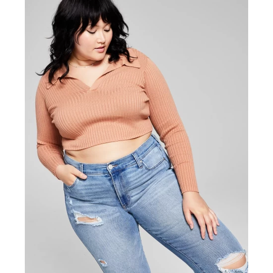 Brand new ๐คฉ And Now This Trendy Plus Size Mock-Neck Bodysuit Chocolate Brown ๐