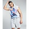 Coupon 🔔 And Now This 5:31 By JÉRÔME LAMAAR Men's Sleeveless Graphic Hoodie Hthr Belle 👏