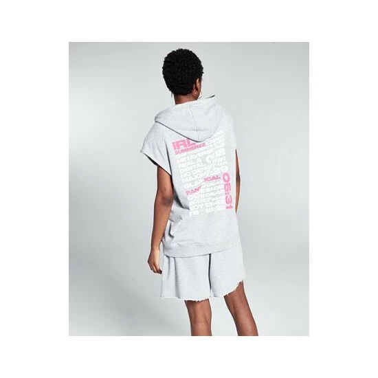 Coupon π And Now This 5:31 By JΓRΓME LAMAAR Men's Sleeveless Graphic Hoodie Hthr Belle π - Image 5