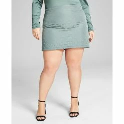 Flash Sale ๐ And Now This Plus Size Quilted ๐ Skirt Chesnut โ