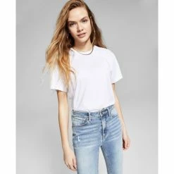 Cheapest 🛒 And Now This 👩 Women's Cotton Boyfriend T-Shirt White 🧨
