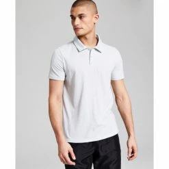 Flash Sale 🌟 And Now This Men's Knit Polo 👚 Shirt Grey 👏