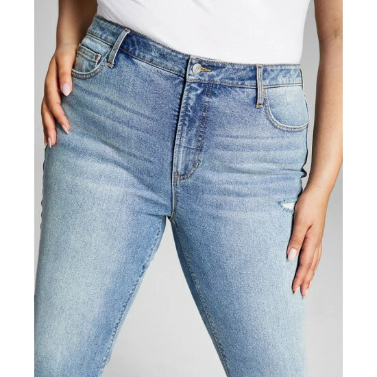 Brand new ๐ฅ And Now This Trendy Plus Size High-Rise Step Hem ๐ Jeans Alec Wash ๐ฏ - Image 4