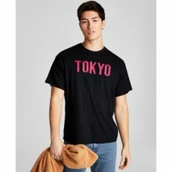 Top 10 ❤️ And Now This Men's Oversized-Fit Embroidered Tokyo T-Shirt 😀