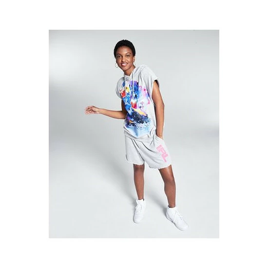 Discount 🧨 And Now This 5:31 By JÉRÔME LAMAAR Men's Cutoff Roll Hem 5 Shorts Hthr Belle 🧨 - Image 6