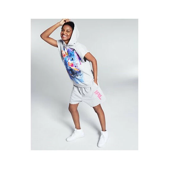 Discount 🧨 And Now This 5:31 By JÉRÔME LAMAAR Men's Cutoff Roll Hem 5 Shorts Hthr Belle 🧨 - Image 7